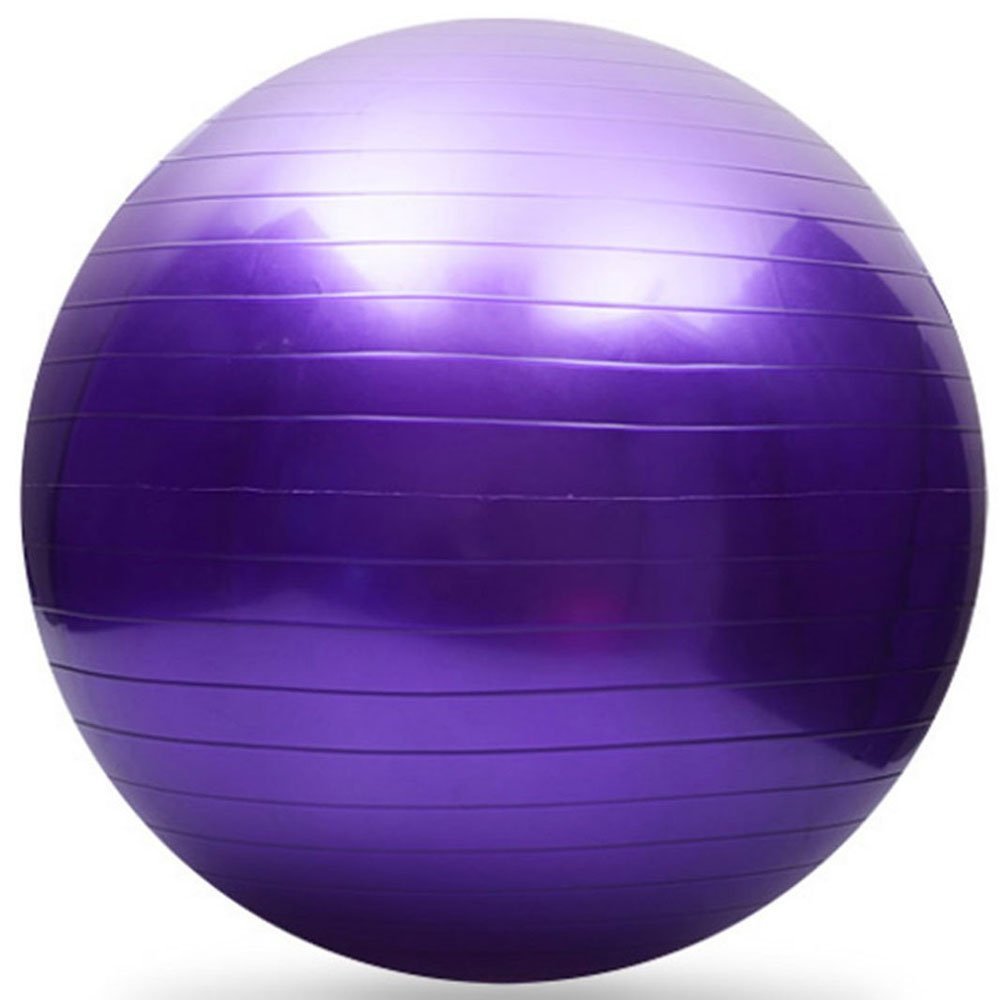 Bola de Pilates Yoga Funcional Lorben com Bomba Suporta até 150 Kg Roxo - 2