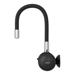 Torneira Elétrica Hydra Hydralar Gourmet 4t de Parede Preta 220v - 3