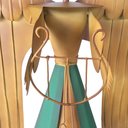 Ver mais imagens de Anjo Natalino Gigante Artesanal Para Decoração de Área Interna Libertas Rosas Artesanato