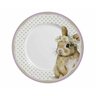 Prato Raso Coelha Agnes 29cm Pascoa Leao Primo - 1