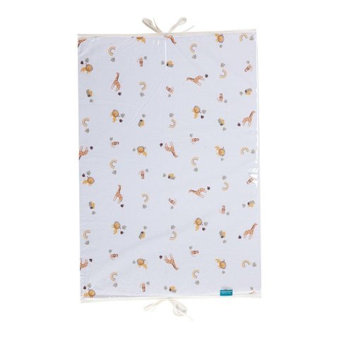 Trocador de Quarto Baby Percal 200 Fios 100% Algodão Boho Safari
