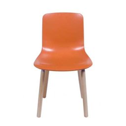 Cadeira Duomo Sala de Jantar Cozinha Polipropileno Laranja - 1