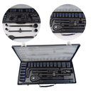 Ver imagem 3 de Jogo de Chave Cachimbo com 24 Peças Profissional Soquetes