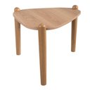 Ver imagem 4 de Mesa de Centro Orgânica Artesano 60 Cm (largura) em Mdp Hanover (mel) e Pés em Madeira Maciça