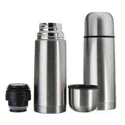 Garrafa Térmica 350ml Ideal Levar Café Chá Sopa Cabe na Bolsa Inox - 121717 - 2