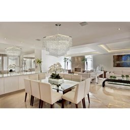 Lustre Pendente de Cristal Acrílico Alto Brilho 45x80 AC25 - 4 Lustre Pendente de Cristal Acrílico Alto Brilho 45x80 AC25 - 4