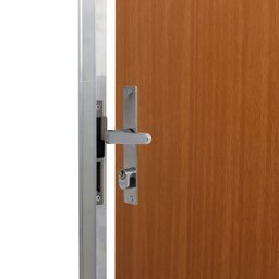 Kit Porta de Madeira Lisa 212x75cm com Batente de Alumínio 3,6cm Ecomadeiral MGM - 3