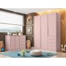 Quarto Infantil Bebê Pérola Cômoda e Guarda Roupa Rosê - 2