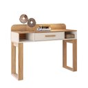 Ver imagem 5 de Mesa Escrivaninha Zoe Home Office 2 Nichos e 1 Gaveta Organização