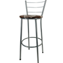 Ver imagem 5 de Kit 4 Banquetas Alta Prata Cozinha Gourmet Americana Balcão:marrom Floral