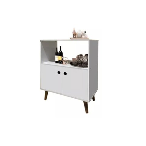 Aparador Buffet Aparador Cantinho do Café Balcão Canadá:branco