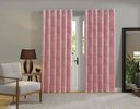 Ver imagem 1 de Cortina Jacquard Para Sala/quarto 200x180| Admirare:Rosé