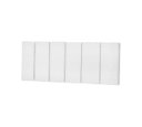 Ver imagem 1 de Cabeceira de Cama Casal Dubai 140cm - Branco Courino