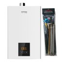 Ver imagem 1 de Aquecedor de Água a Gás Komeco Ko 16 D Prime Branco 16 Litros Digital Bivolt Gás Glp com Kit Ligação