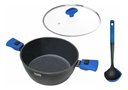 Ver imagem 1 de Panela Polishop Ichef Ultra Family 24cm com Tampa + Concha Azul
