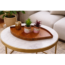 Ver imagem 4 de Bandeja Decorativa Folha Laminado Cinamomo