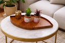 Ver imagem 4 de Bandeja Decorativa Folha Laminado Cinamomo