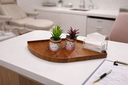 Ver imagem 2 de Bandeja Decorativa Folha Laminado Cinamomo