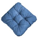 Ver imagem 1 de Kit 2 Almofada Impermeável 40x40 Assento Externa Acquablock - 253 - Lisato Azul - Liso