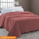 Ver imagem 2 de Cobertor de Casal Manta em Microfibra Hipoalergênico 1,8X2m Rosa - Camesa