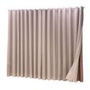 Ver imagem 3 de Cortina Blackout 100% com linho 2,80x2,50 Para Trilho Duplo:Avelã