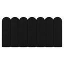 Ver imagem 1 de Painel Cabeceira Cama Box Solteiro Lana 90cm Linho Preto - Abmaza