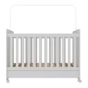 Ver imagem 5 de Berço Americano 3x1 com Colchão Incluso e Rodízios Pimpolho Multimóveis Mp4308 Branco