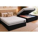Ver imagem 1 de Cama Box Baú Crc Casal +Colchão Ortopédico Magnum Hellen 138