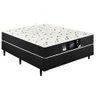 Cama Box Conjugado Viúva Sp Móveis Molas Bonnel - 44x128x188cm - 1