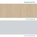 Ver imagem 5 de Cozinha Completa 100% MDF 6 Peças com Espaço para Micro-Ondas e Tampo 340cm Aura Luciane Móveis