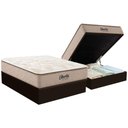 Ver imagem 2 de Cama Box Baú Crc Casal +Colchão Molas Master Pocket Libertá Inovaflex 138