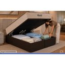 Ver imagem 3 de Cama Box Baú Crc Casal +Colchão Molas Master Pocket Libertá Inovaflex 138