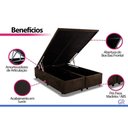 Ver mais imagens de Cama Box Baú Crc Casal +Colchão Molas Master Pocket Libertá Inovaflex 138