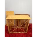 Ver imagem 2 de Mesa Rústica Desmontável Verniz