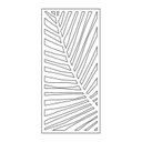 Ver imagem 1 de Painel Vazado Divisória Mdf Honolulu Branco - 0,60x2,40m