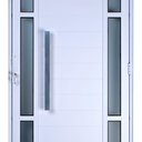 Ver imagem 5 de Porta de Alumínio Lambril Visor Duplo 210x80 Direita Branco
