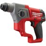 Martelo Rotativo Milwaukee Sds Plus 5/8 de Ferramenta Única 2416-20 12 Volts - 2