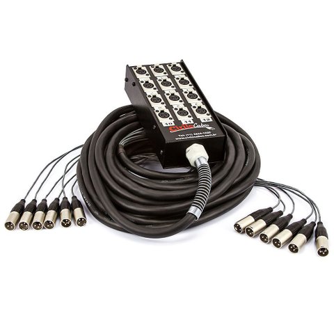 Medusa 12 Vias Montada com Conector Amphenol - 5 Metros