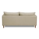 Ver imagem 4 de Sofá Pequeno Namoradeira 2 Lugares 1,44m Living Kassia Linho Bege Lansofbr