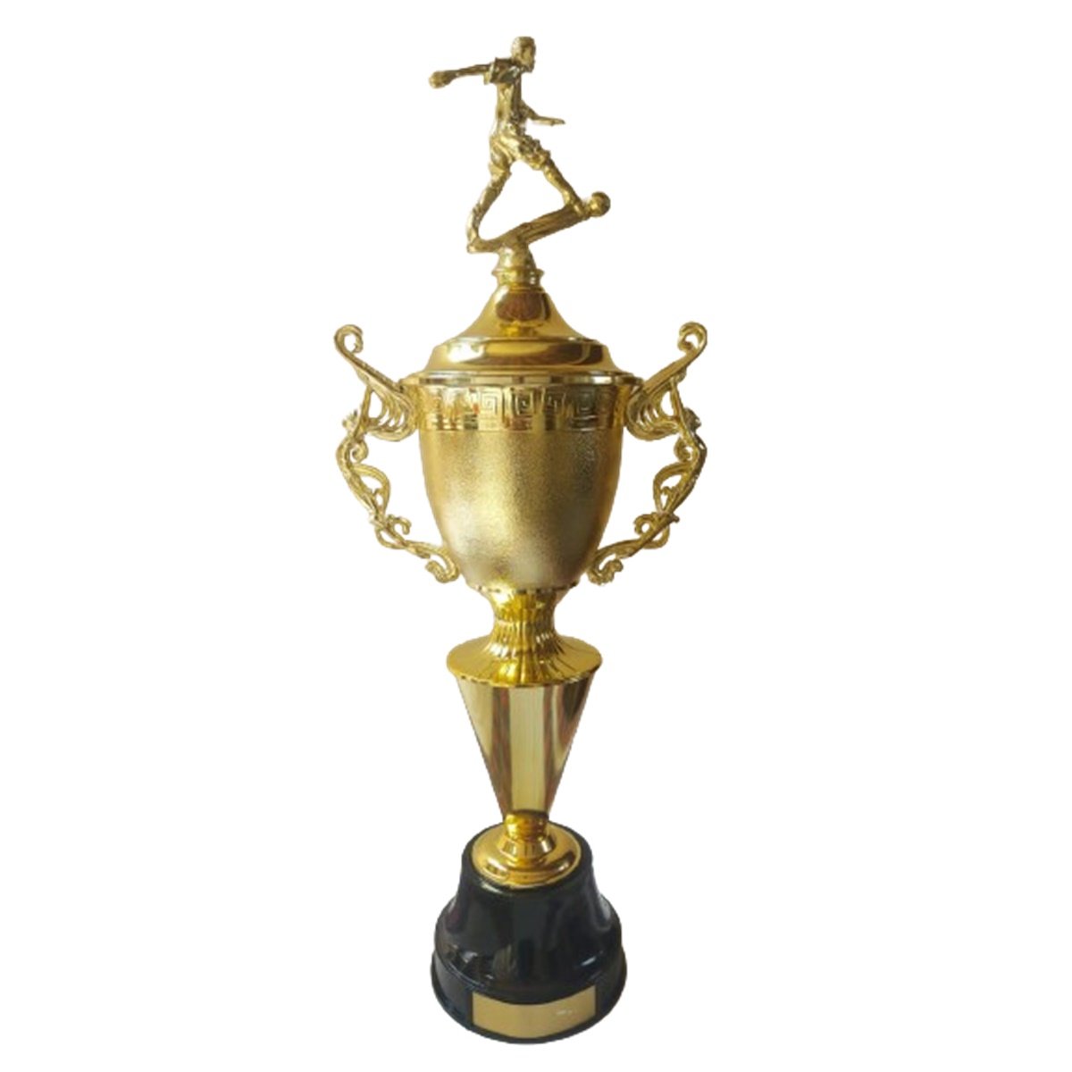 Troféu Futebol Medio Irmossi - Tamanho 88cm - 7220:dourado