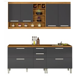 Cozinha Modulada com 4 Peças Burguesa Premium Mdf Nesher - 1