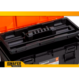 Caixa de Ferramentas Gedore Robust de Plástico 17pol Preta - 5