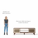 Ver mais imagens de Rack para TV até 55 Polegadas Erice com 2 Porta e Pés Babus