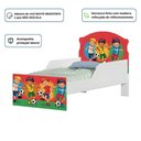 Ver imagem 3 de Cama Infantil Futebol Meninos com Colchão Mini Cama MDF Branco Cambel Móveis