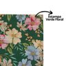 Kit Guardanapo Decorado Verde Floral Luxo 40 Folhas 33cm - Tuut - 2