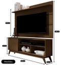 Ver imagem 6 de Rack com Painel para Sala Televisão até 50 Polegadas - Mod.2031