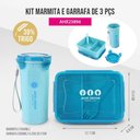 Ver imagem 5 de Conjunto de Bolsa Térmica com Marmite e Garrafa Elementos Azul