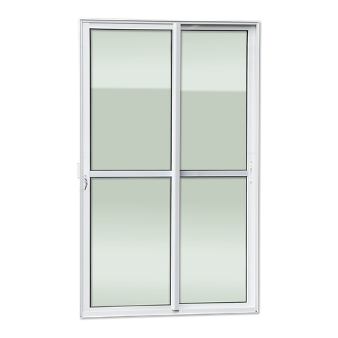 Porta Correr 2F.Moveis 210 x 150 Elite c/Fechadura Tetra V.Liso Branco Brimak