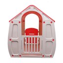 Ver imagem 3 de Casinha de Brinquedo Infantil Playground Grande Magic House com Porta e Janela Vermelha/verde