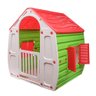 Casinha de Brinquedo Infantil Playground Grande Magic House com Porta e Janela Vermelha/verde - 4